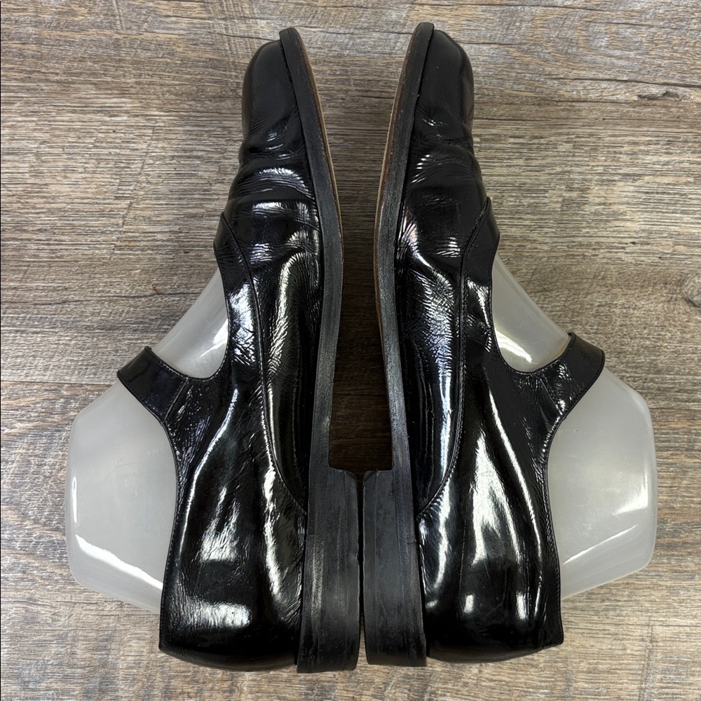Joan & David Handmade in Italy Black Patent Leather Mary Jane Size 39 (US 8.5–9) - Picture 4 of 14